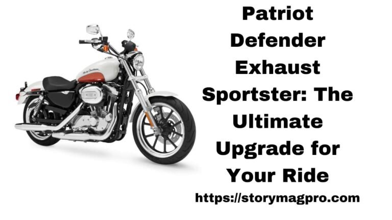 Patriot Defender Exhaust Sportster