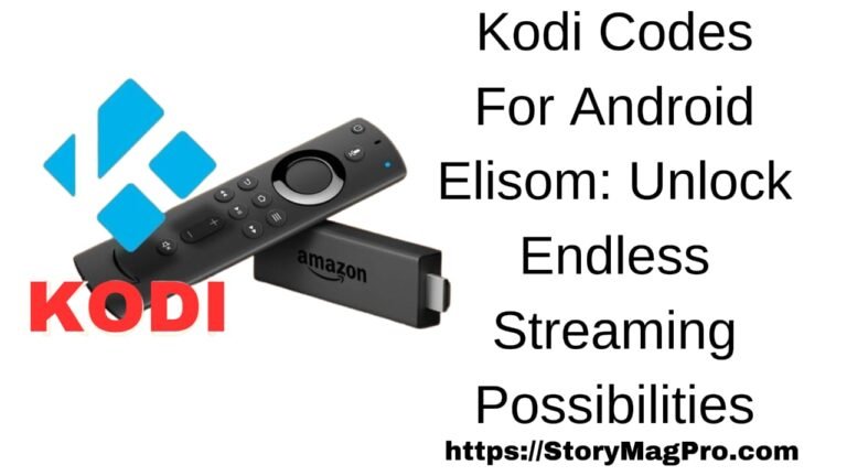 Kodi Codes For Android Elisom